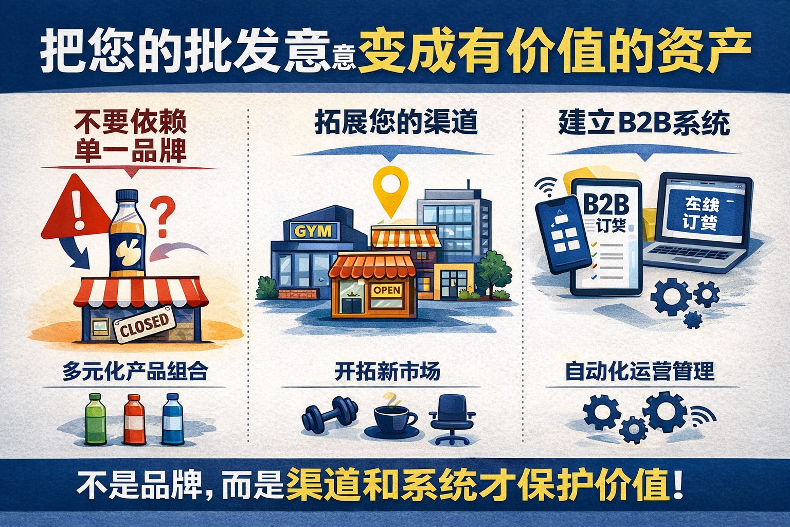 悉尼饮料批发：渠道才是你自己的核心资产