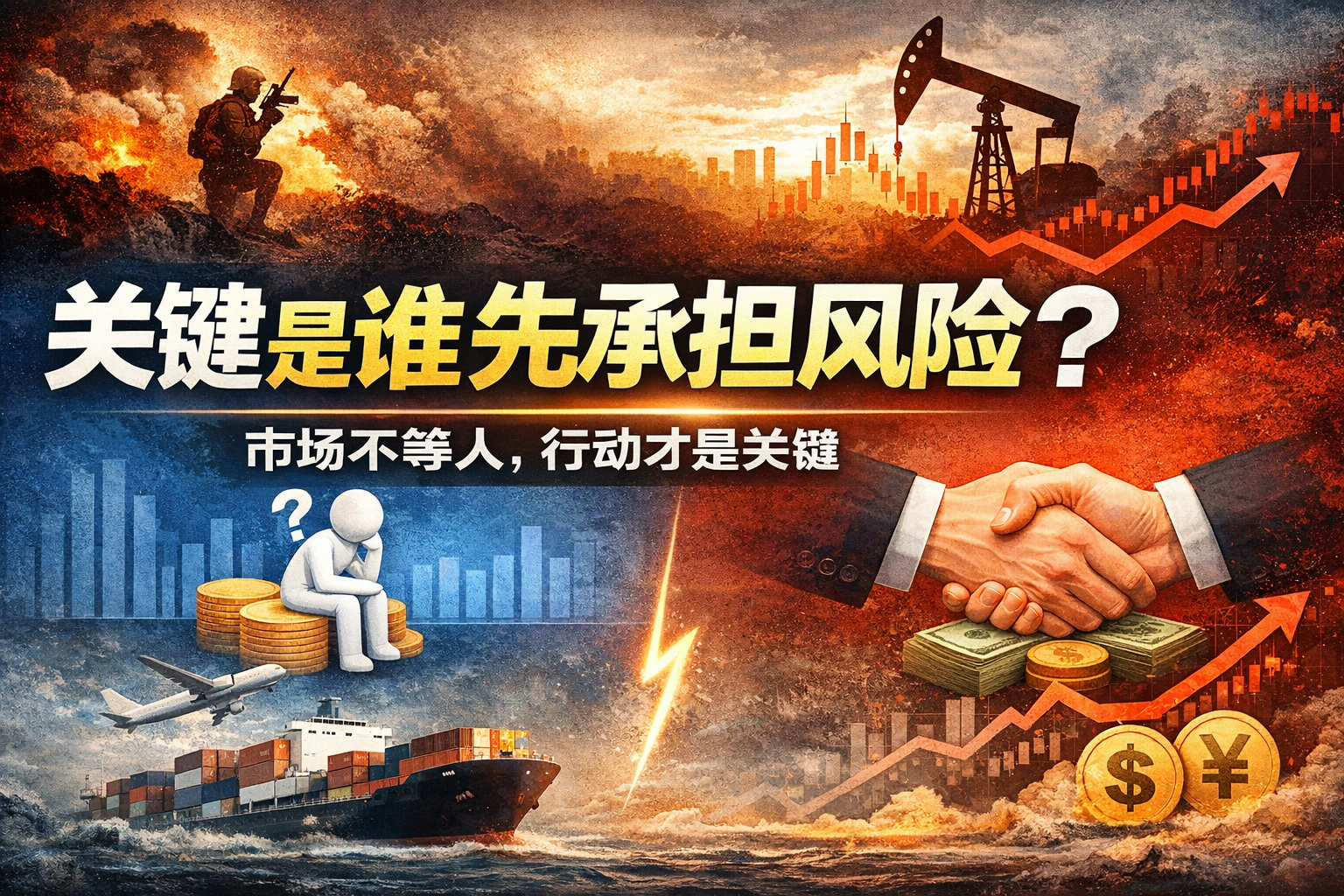 利率与战争都不是问题，关键是谁先承担风险